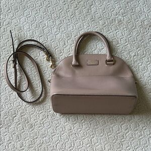 Kate Spade Taupe Satchel